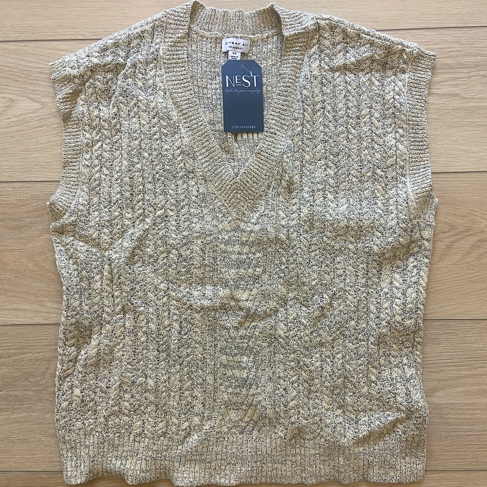 Best Boutique Sweater Vest (Tags still attached/never worn)